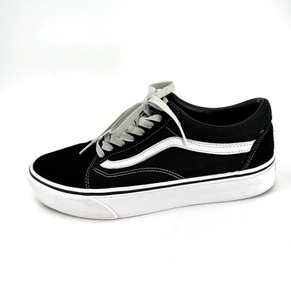 Vans Shoes Vans Black Suede Classic Old Skool Platform Lace Up